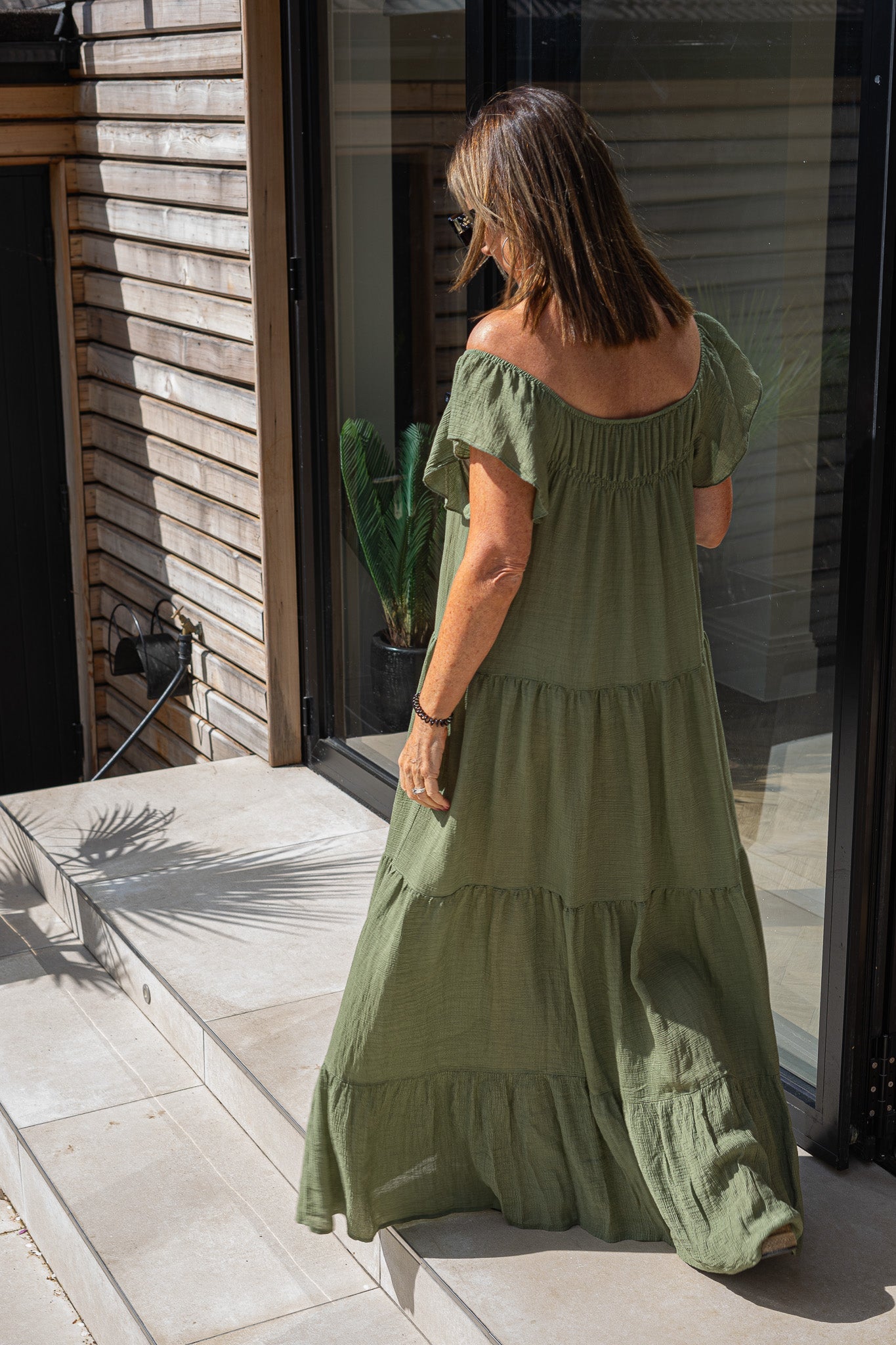 Viscose Crepe Gypsy Dress