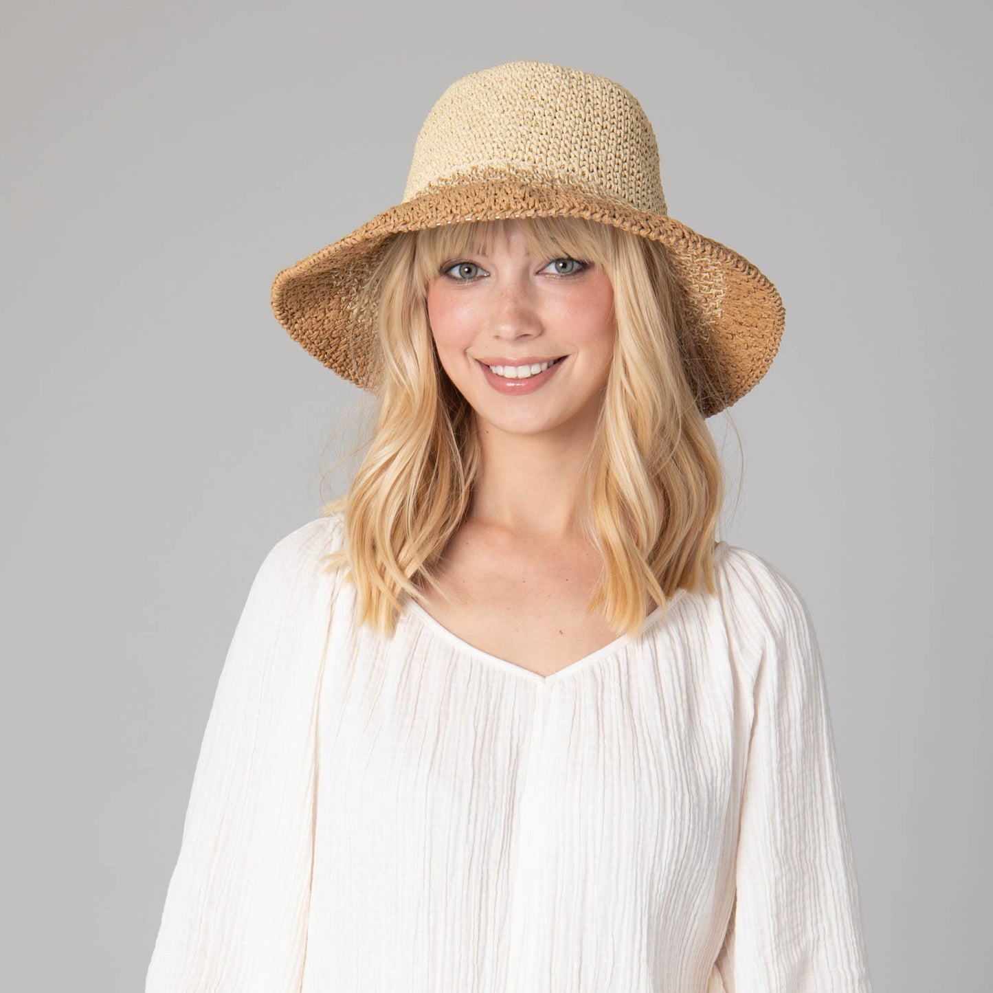 Women's Crochet Bucket Hat