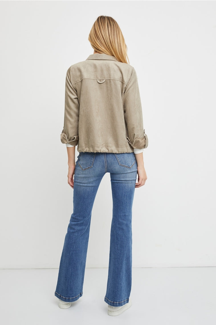 Cropped Utility Jacket
