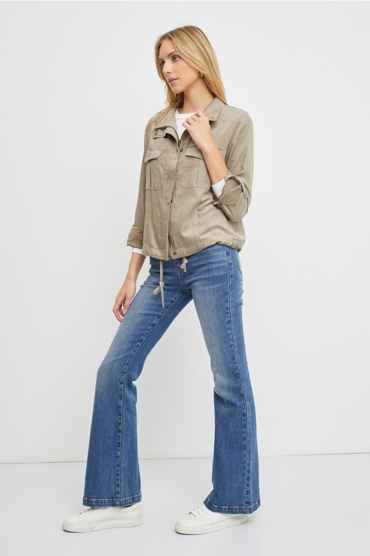 Cropped Utility Jacket
