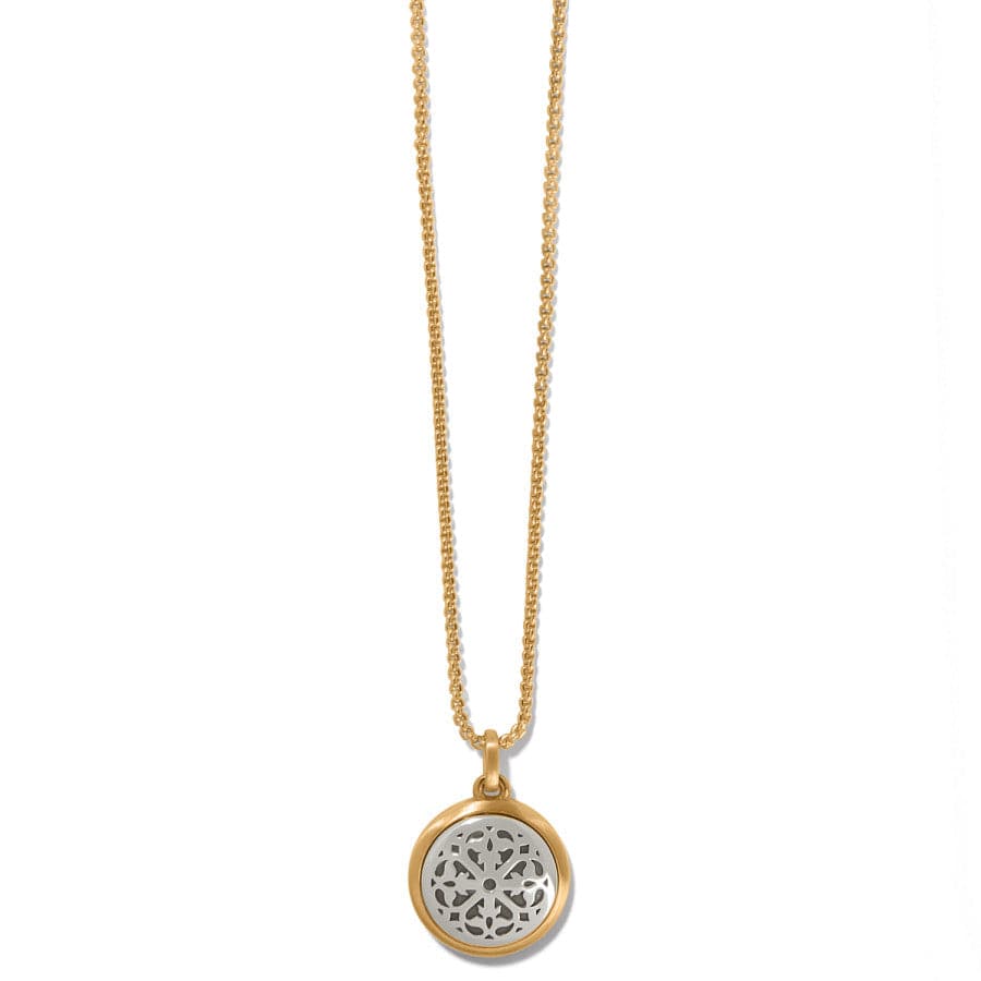 Brighton Ferrara Two Tone Luce Short Necklace