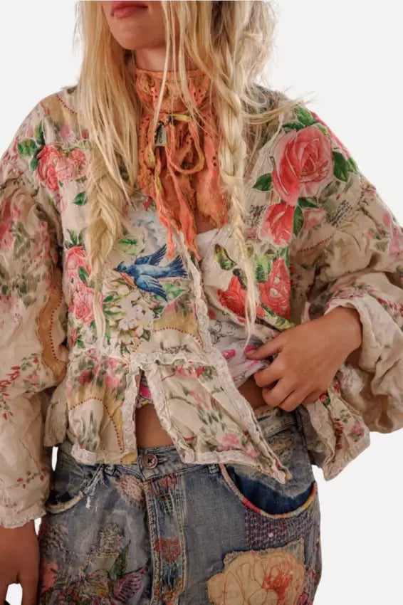 Magnolia Pearl Jacket 662 Floral Applique Monique Jacket