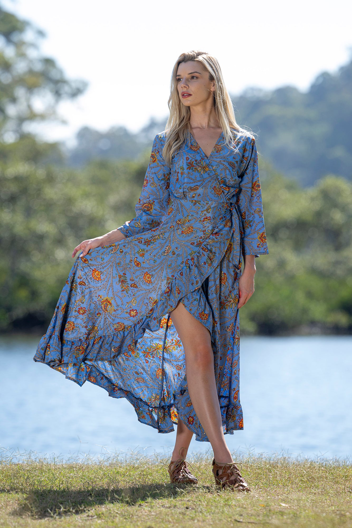 Cienna Janan Wrap Dress
