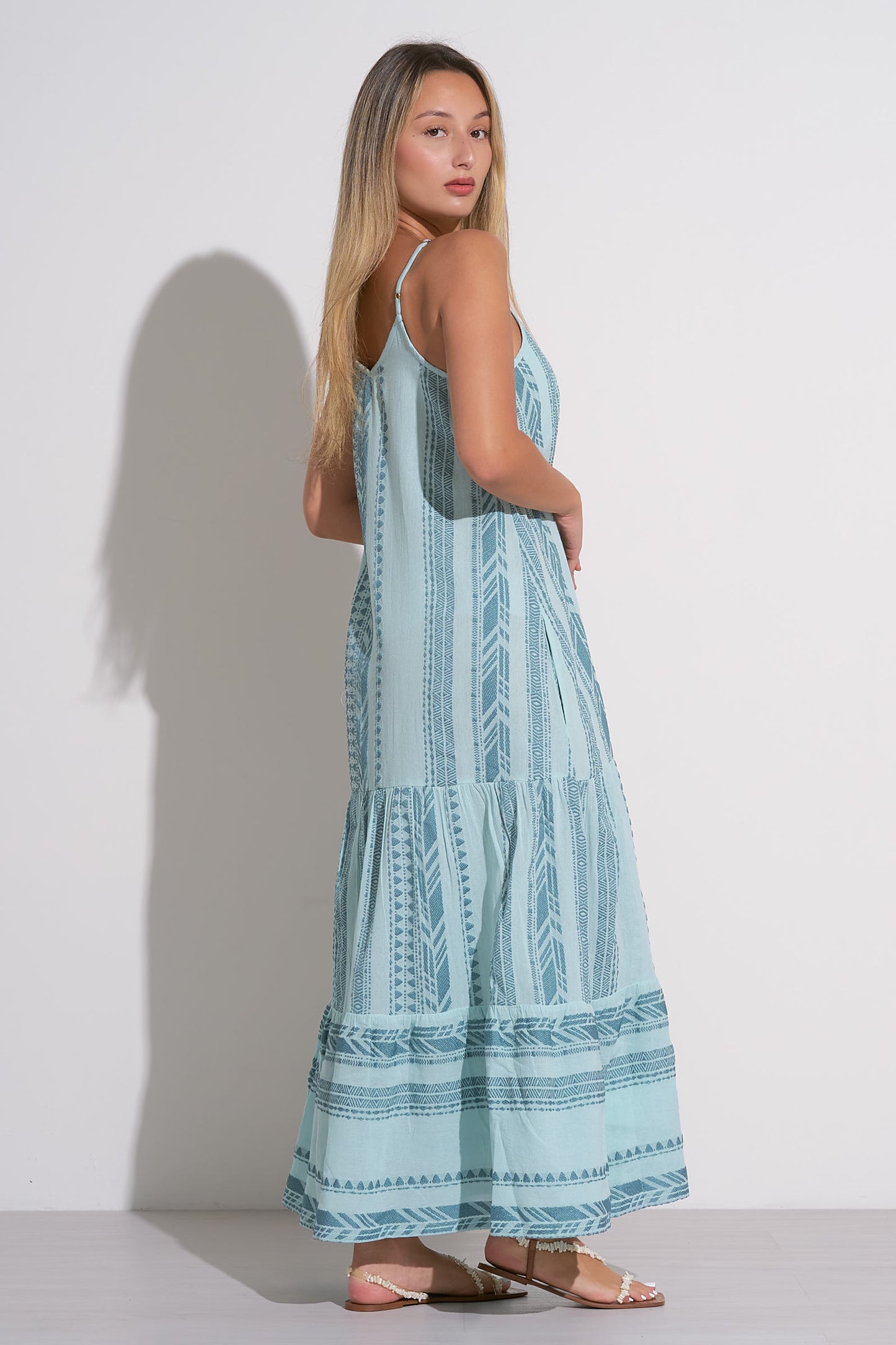Spaghetti Strap Maxi Dress