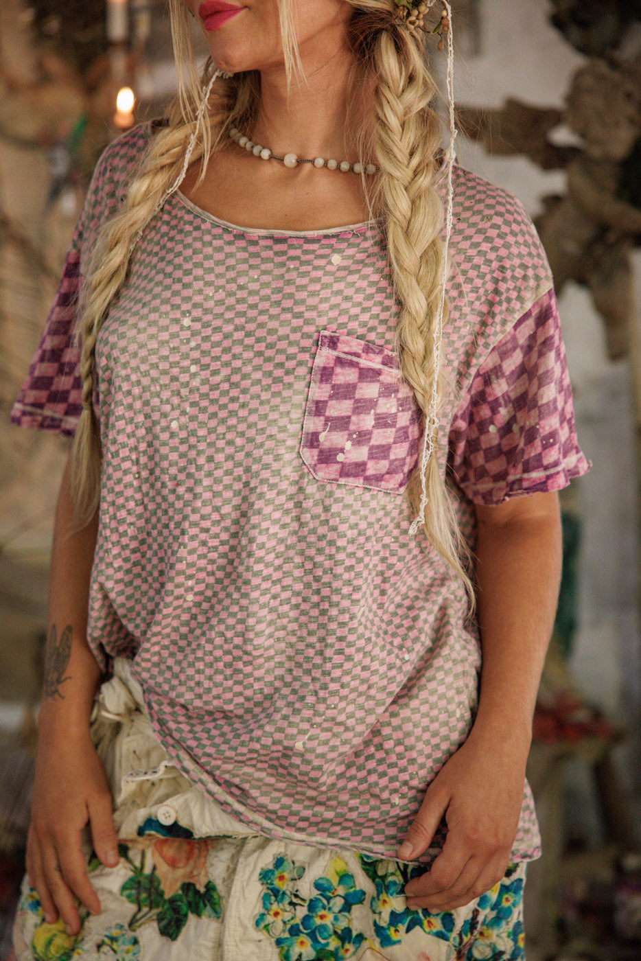 Magnolia Pearl Top 2405 Piecewise Pocket T