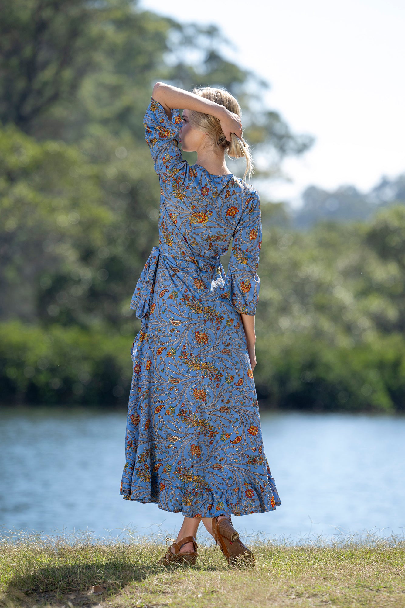 Cienna Janan Wrap Dress