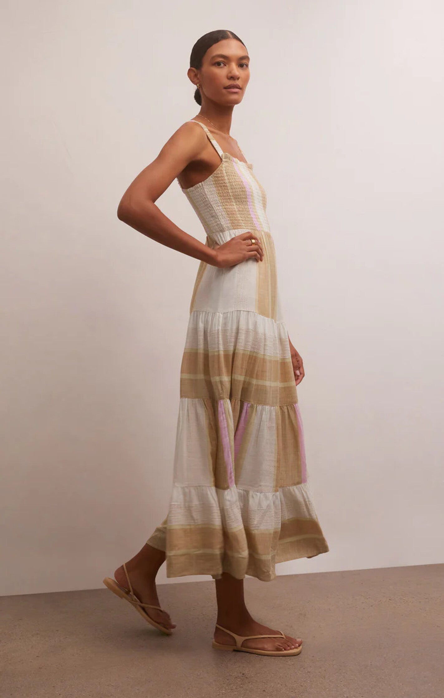 Z Supply Striped Midi Dress