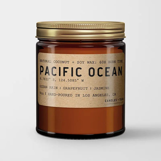 Candlefy Pacific Ocean Natural Wax Scented Candle