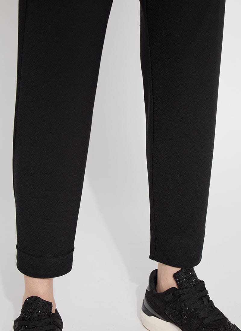 Julia Stretch Crepe Cuffed Jogger