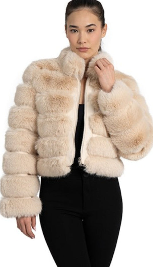 Faux Fur Jacket