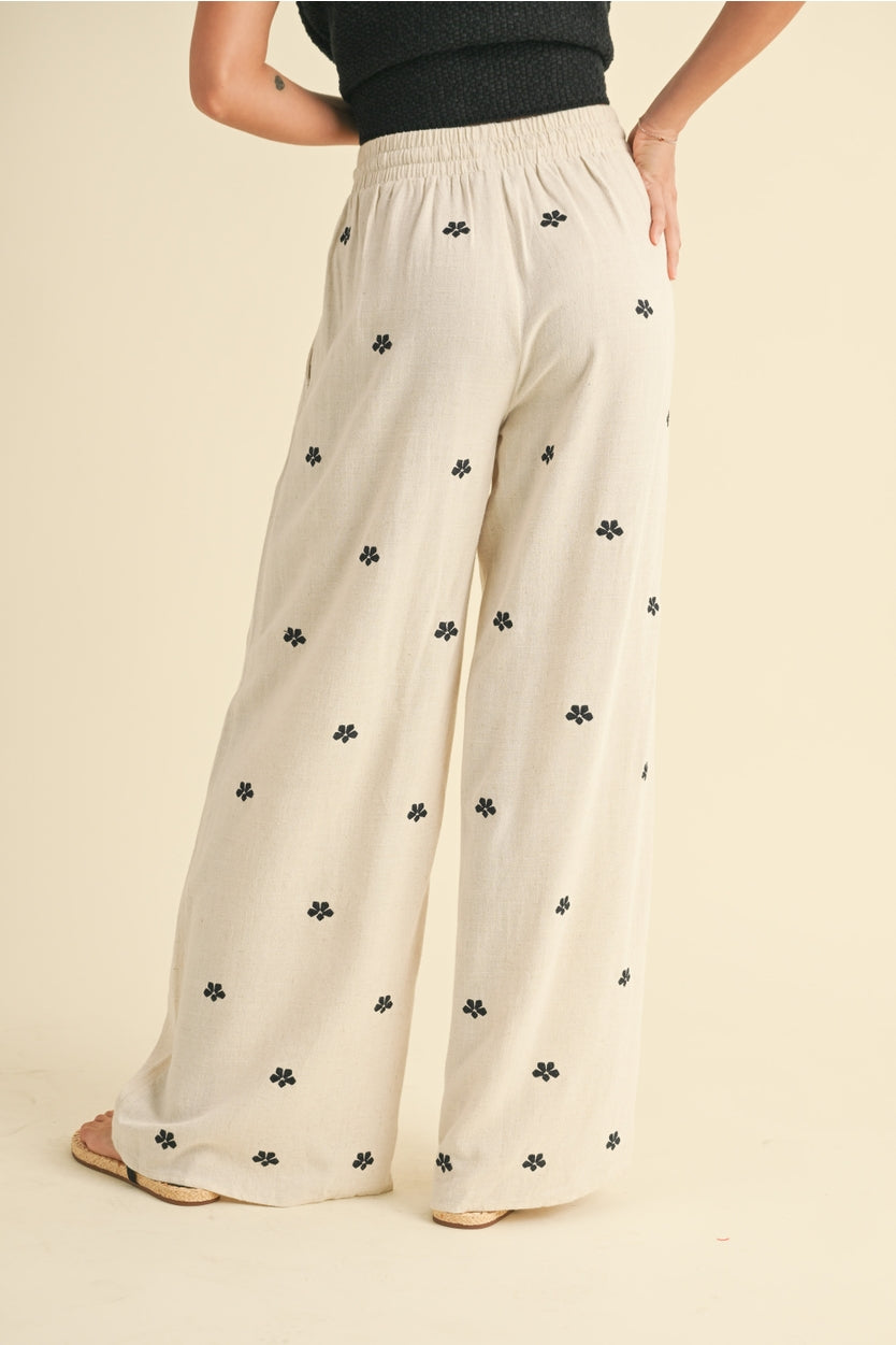 Miou Muse P4648 Embroidery Pant