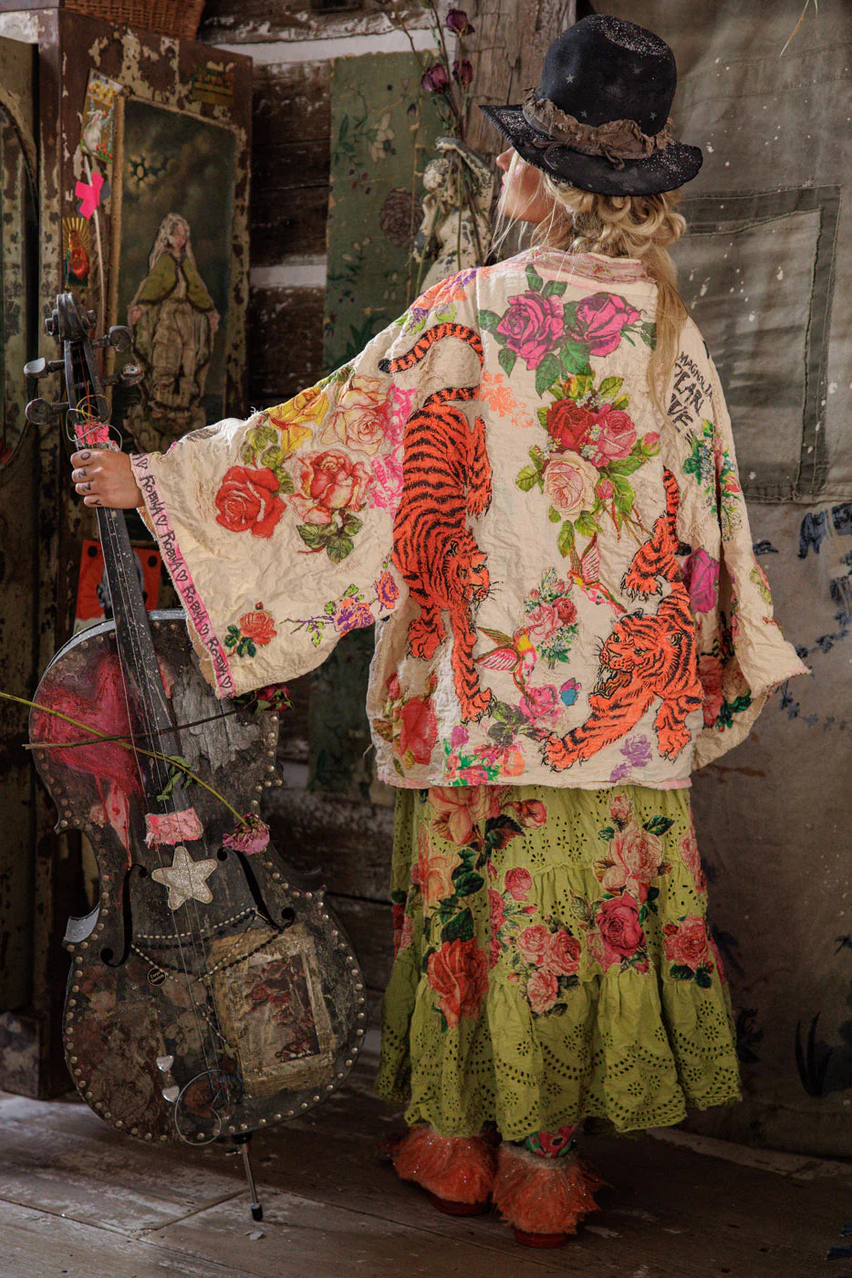 Magnolia Pearl Jacket 1379 Birch Daigo Kimono