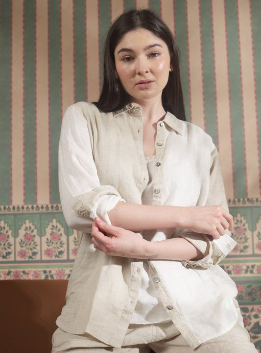 Narla 100% Linen Classic Shirt