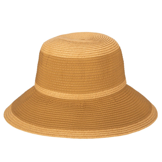 Women's Ribbon & Braided Bucket Hat