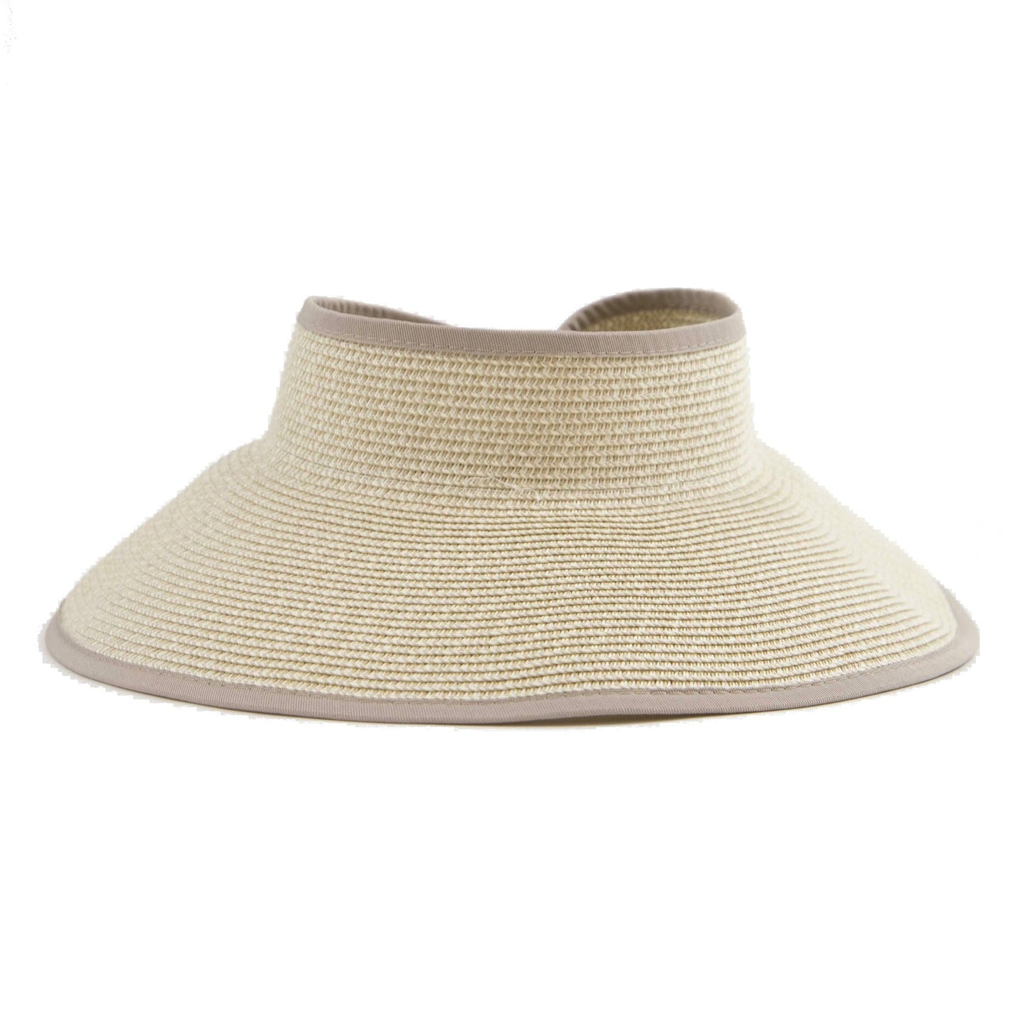 San Diego Hat Company's Signature Women's Ultrabraid Large Brim Visor