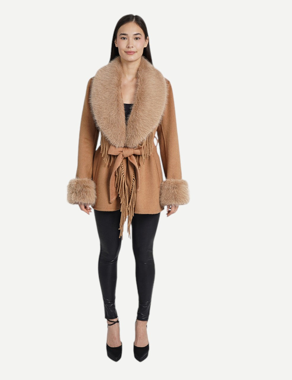 Faux Fur Coat