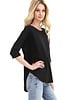 Drop Shoulder Pullover Top