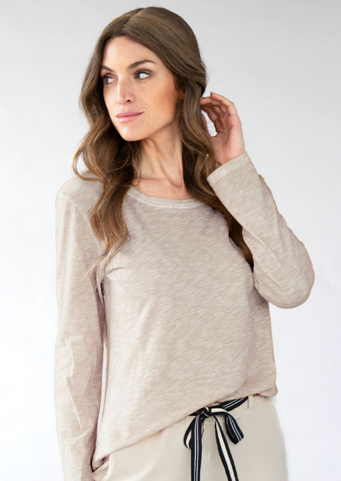 Delia Top - Grigio