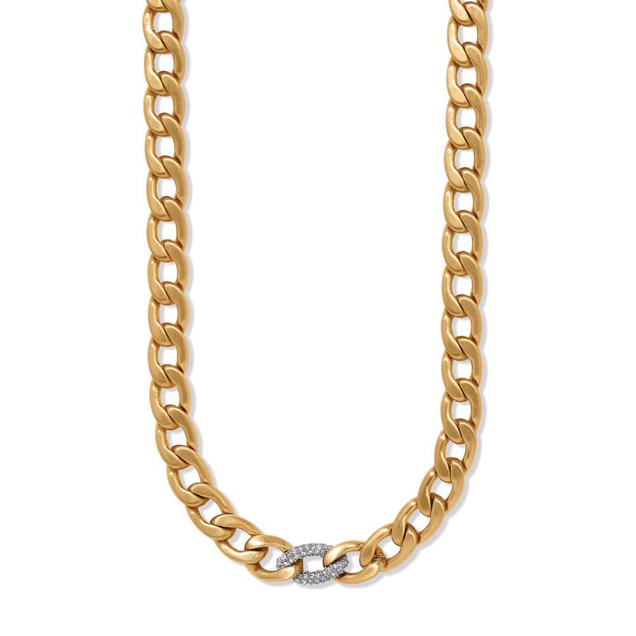 Brighton Cleo Pave Link Necklace