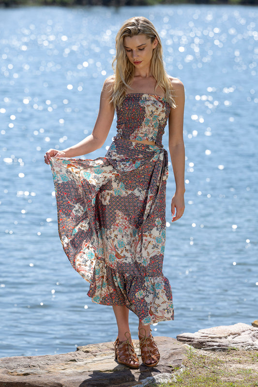 WRAP SKIRT
