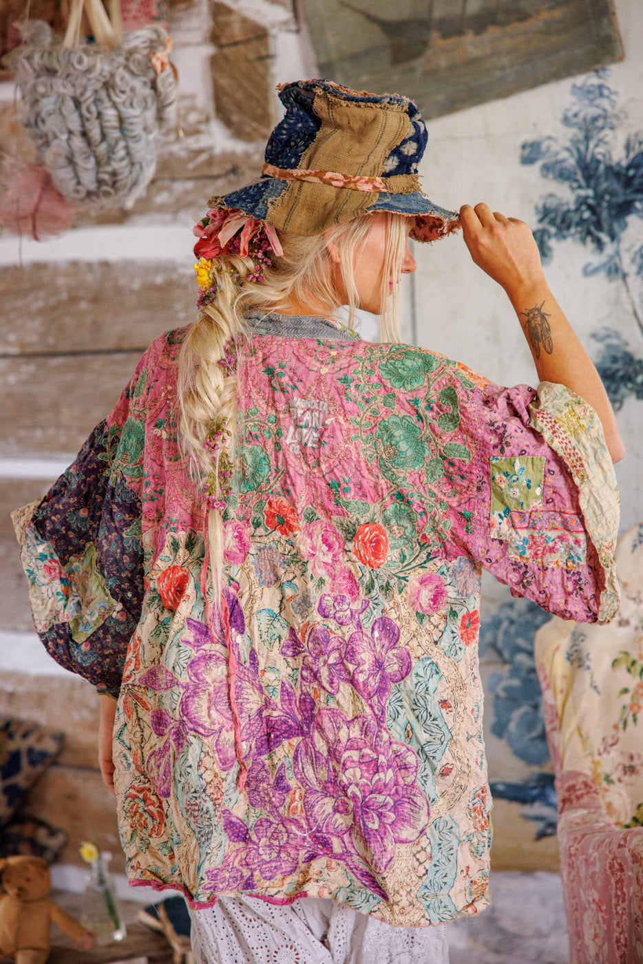Magnolia Pearl Jacket 1234 Piecewise Dashi Kimono