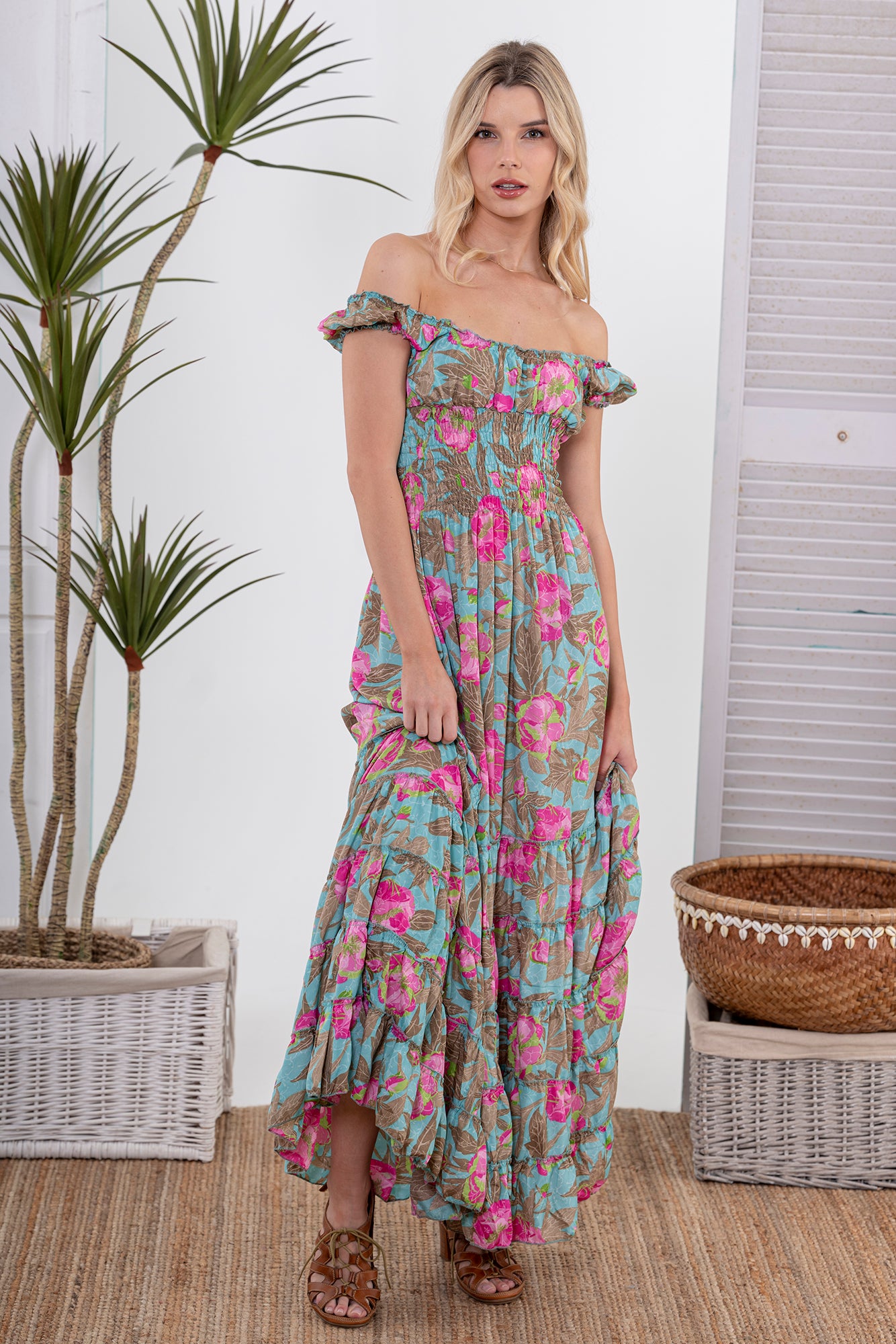 Rosa Maxi Dress - Peonie