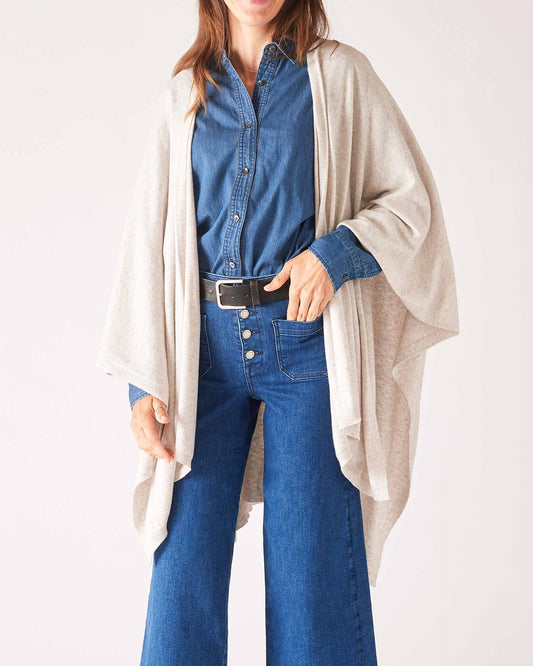 Mersea Cotton/Cashmere Wrap - Cloud