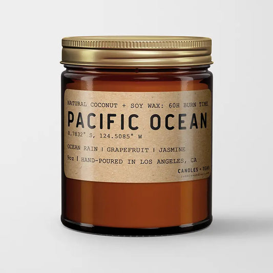 Pacific Ocean Natural Wax Scented Candle